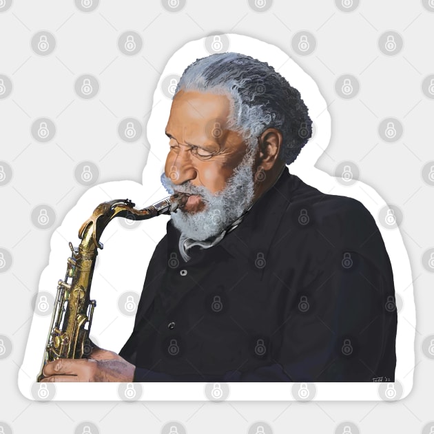 Sonny Rollins Sticker by Zippy's House of Mystery